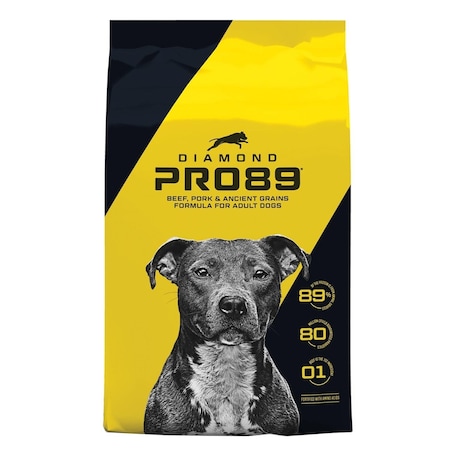 Diamond Pro 89 Adult Ancient Grain Diamond PRO89 Adult Beef and Pork Dry Dog Food 40 lb 61408